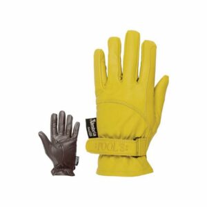 Guanti Western Pool's in Pelle da Lavoro Chiusura con Velcro