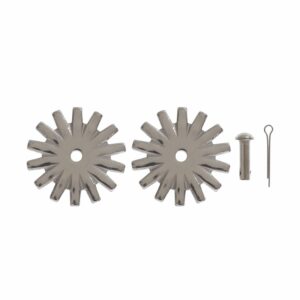 Coppia di Rotelle per Speroni Western Complete di Rivetto 303 B