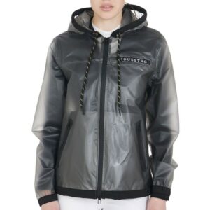 Impermeabile Donna Tecnico Trasparente con Cappuccio