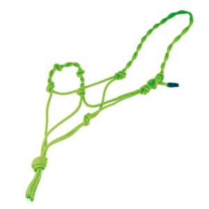 Cavezza in Corda Annodata con Nodi sulla Nasalina