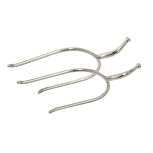 Speroni Portoghesi a Pressione con Gambo Curvo 50 mm a Goccia