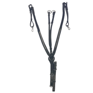 Pettorale Inglese in Cuoio con Clincher e Martingala