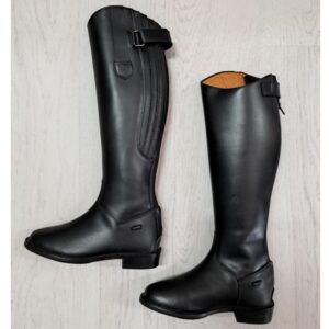 Stivali Inglesi in Pelle con Elastico sul Polpaccio