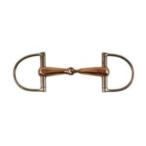 Filetto a D Snodato con Imboccatura in Rame Vuota