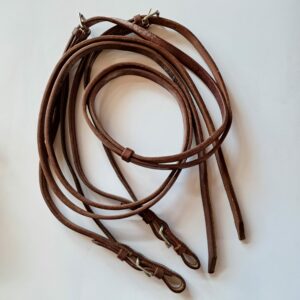 Redini Western in Cuoio con Rinforzo Elastico