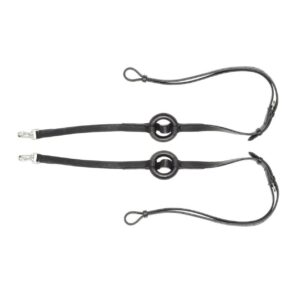 Redini da Doma in Cuoio con Elastico Tondo in Gomma