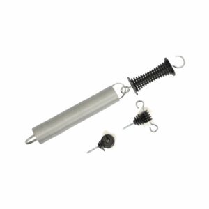 Kit maniglia con molla allungabile fino a 5 metri composto da maniglia, molla e 2 isolatori