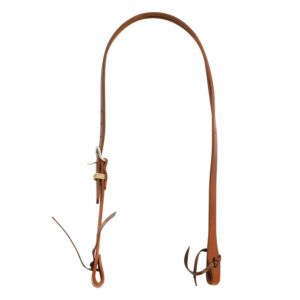 Testiera Western ad Orecchio da Lavoro in Cuoio Grasso