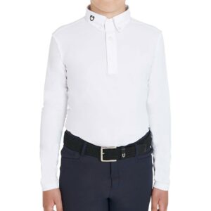 Polo Equestro Bambino Manica Lunga modello Avetis