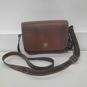 Tracolla in Cuoio Terra