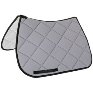 Sottosella Inglese Equestro in Tessuto Tecnico Modello Gp per Pony Grigio Nero