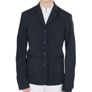 Giacca Equestro Bambino da Concorso Modello Exclusive Blu Navy