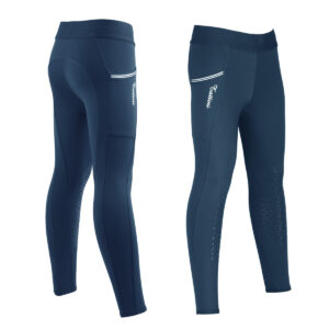 Leggings Tattini Bambina Modello Calla Blu Navy