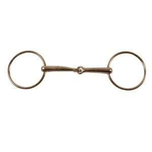 Filetto ad Anelli Snodato con Imboccatura Piena