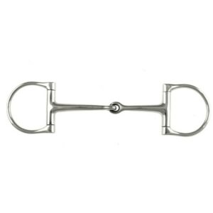 Filetto a D Inox con Imboccatura Piena Fino