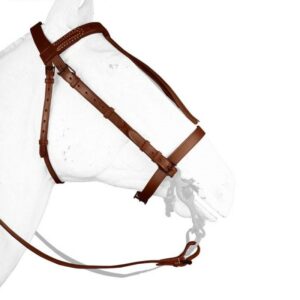 Briglia Spagnola â€œOriginalâ€ con Frange Testa di Moro