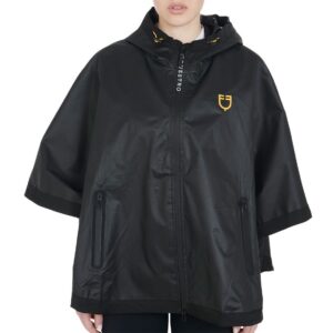 Impermeabile Equestro Donna a Mantella con Cappuccio