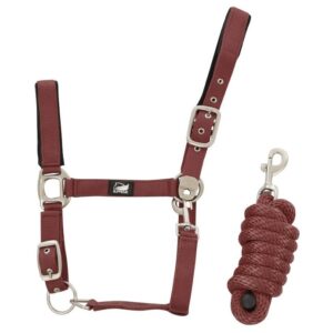 Cavezza e Lunghina Supreme in Nylon Bordeaux