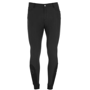 Pantalone Equestro Uomo Tessuto Tecnico Modello Aria Full Grip