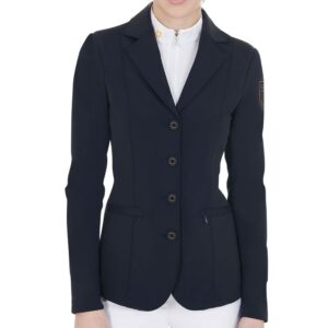 Giacca Equestro Donna da Concorso Modello Exclusive Blu Navy