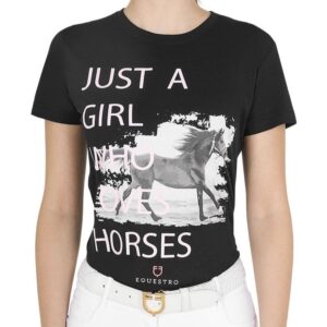 T-Shirt Equestro Donna Horse Lover
