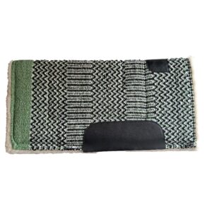 Sottosella Western Burioni New Wave in Pura Lana Verde