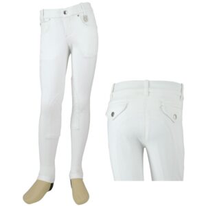 Pantaloni Equestro Modello Terra Tessuto Tecnico