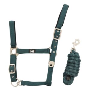 Cavezza e Lunghina Supreme in Nylon Verde Scuro