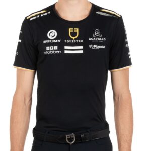 T-Shirt Scuderia Equestro Uomo in Tessuto Tecnico