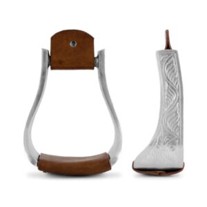 Staffe Western in Alluminio Decorate