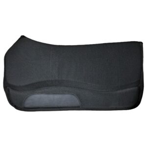 Sottosella Western in Neoprene Traspirante Nero