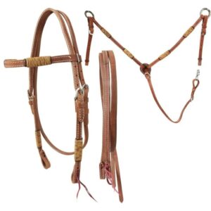 Briglia e Pettorale Western Modello Hopi