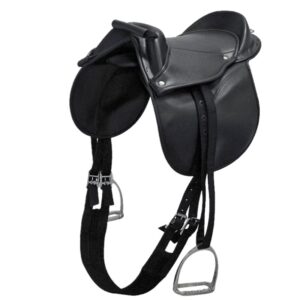Sella Inglese per Pony Nera