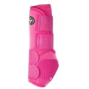 Stinchiere Western Platinum Pro Anteriore Anatomiche Fucsia