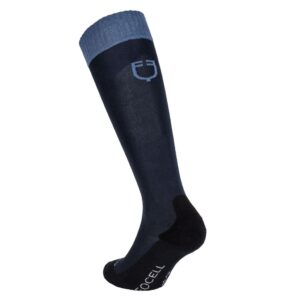 Calze Tecniche Equestro Basic Azzurro Blu
