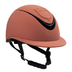 Cap Equestro Logo Rialzato Visiera Larga Redwood