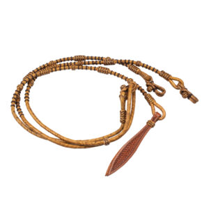 Redini Western in Cuoio Intrecciato Grezzo