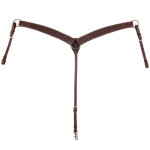 Pettorale Western Pool's in Cuoio Oliato Liscio