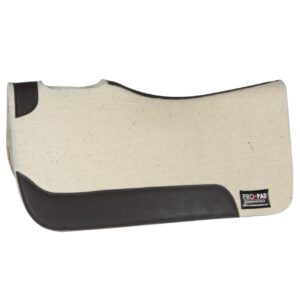 Sottosella Western Pro Pad in Feltro Bianco