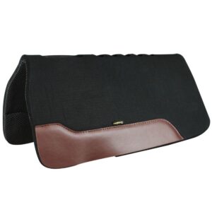 Sottosella Western in Feltro e Neoprene Traforato sulla Schiena