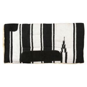 Sottosella Western in Navajo e Lana Bianco