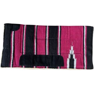 Sottosella Western in Navajo e Lana Fucsia