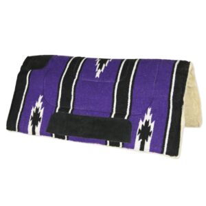 Sottosella Western in Navajo e Lana Viola