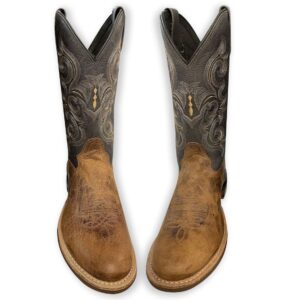 Stivali Western Old West Modello 5708 Grigio Marrone